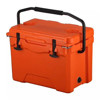 Прочный 25L Rotomoulded Продукт Rolling Ice Chest для наружного использования и доставки