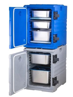 Синяя изоляция пищевая кастрюля носители нейлоновые ручки