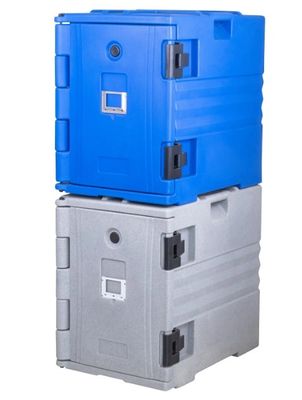 Синяя изоляция пищевая кастрюля носители нейлоновые ручки