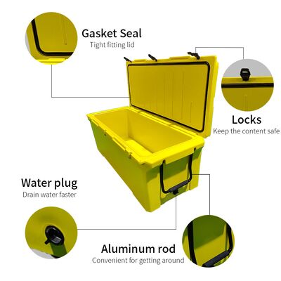 240QT Большая коробка для холодильников с ротоформовой формой
