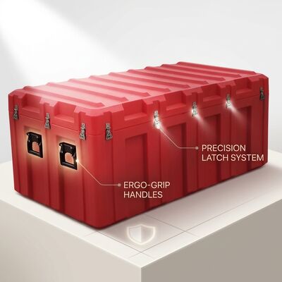 Компактный 400 мм Rotomolded Tool Box IP65 водонепроницаемый пылезащищенный LLDPE портативный корпус оборудования