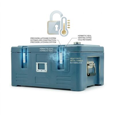 Термоудерживающая 45L изоляционная пищевая кастрюля GN кастрюля для питания тепловая транспортная коробка