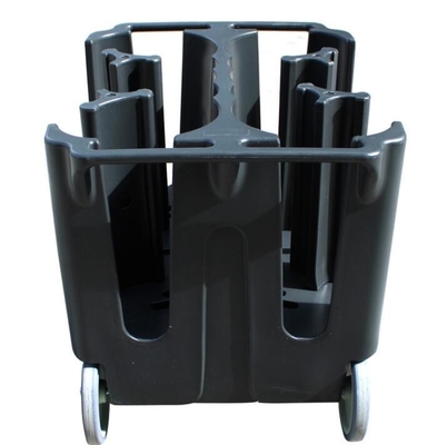 Caddy блюда Rotomolded рицинусы Awivel регулируемого большие с тормозом