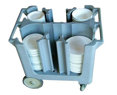 Caddy блюда Rotomolded рицинусы Awivel регулируемого большие с тормозом