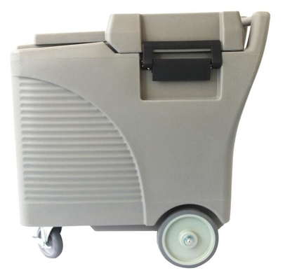 Caddy льда качества еды LLDPE 125L коммерчески на колесах