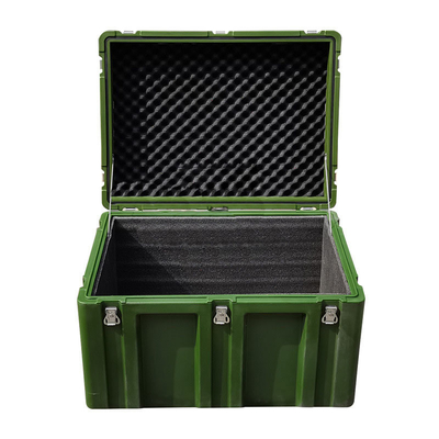 Stackable резцовая коробка Rotomolded, случай 800x600x540mm военного стиля трудный
