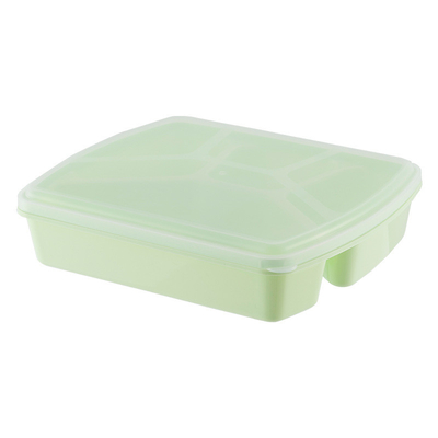 многоразовые отсеки коробки для завтрака 4 бенто 1280ml