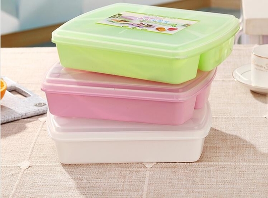 многоразовые отсеки коробки для завтрака 4 бенто 1280ml