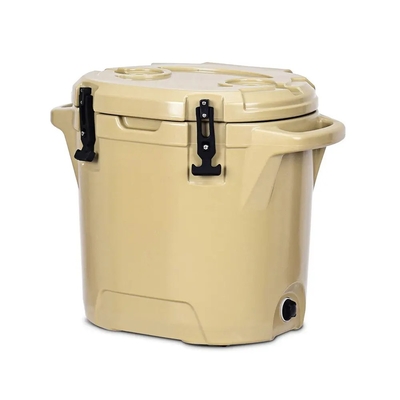 охладитель льда 25L Rotomolded, на открытом воздухе располагаясь лагерем круглая более крутая коробка